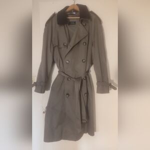 Lauren Ralph Lauren Mens 40 Regular Trench Coat/Over Coat